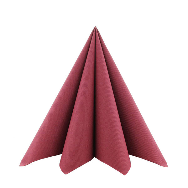 Mank Linclass serviettes - bordeaux