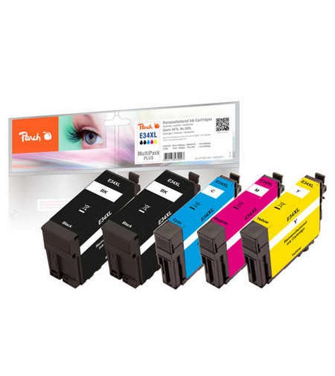 Peach Encre Epson No 34XL 2x BK, C, M, Y