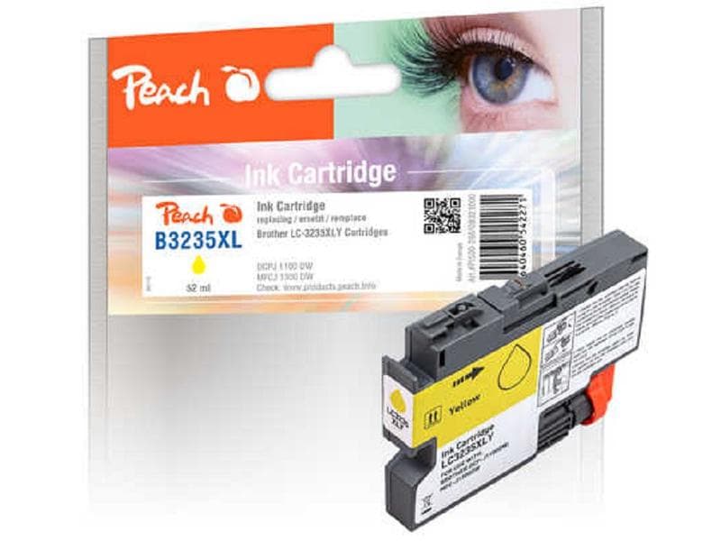 Peach Encre Brother LC-3235XL Yellow
