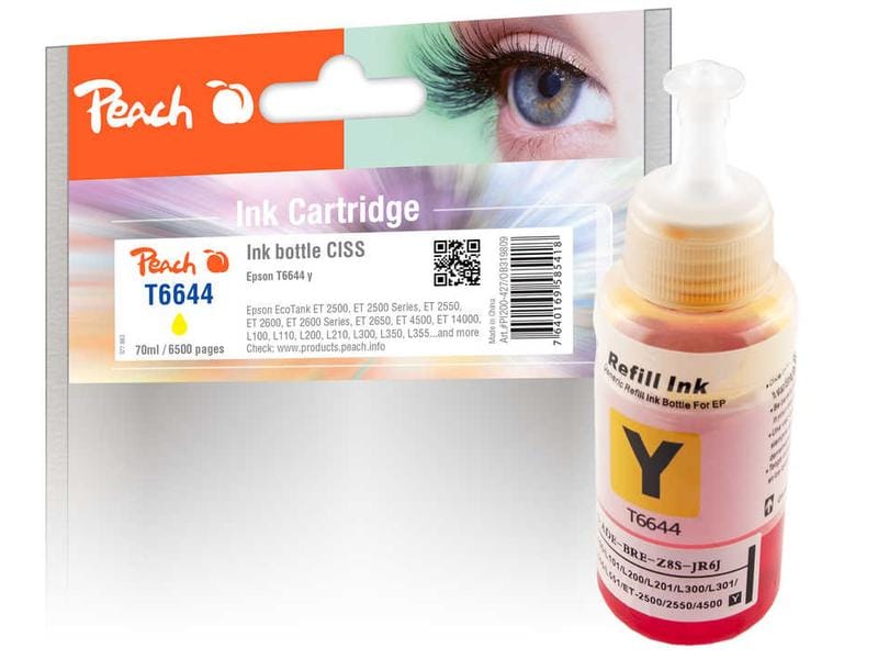 Peach Encre Epson T6644 Yellow