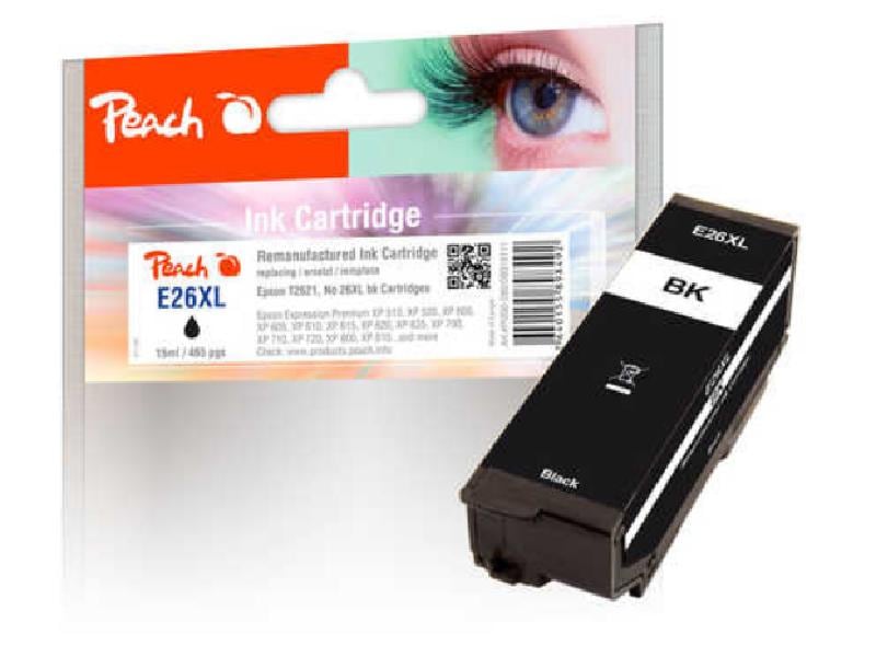 Peach Encre Epson No 26XL (T2621) noir