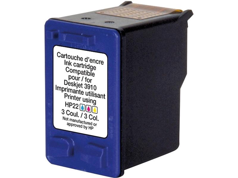 Generic Ink Encre HP C9352CE Nr. 22 XL Cyan/Magenta/Yellow