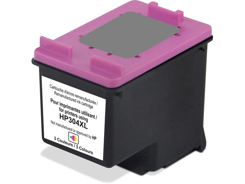 Generic Ink Encre HP N9K07AE Nr. 304 XL Color Cyan/Magenta/Yellow