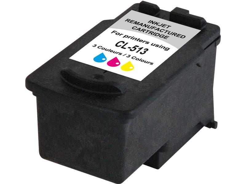 Generic Ink Encre Canon CL-513 Cyan/Magenta/Yellow