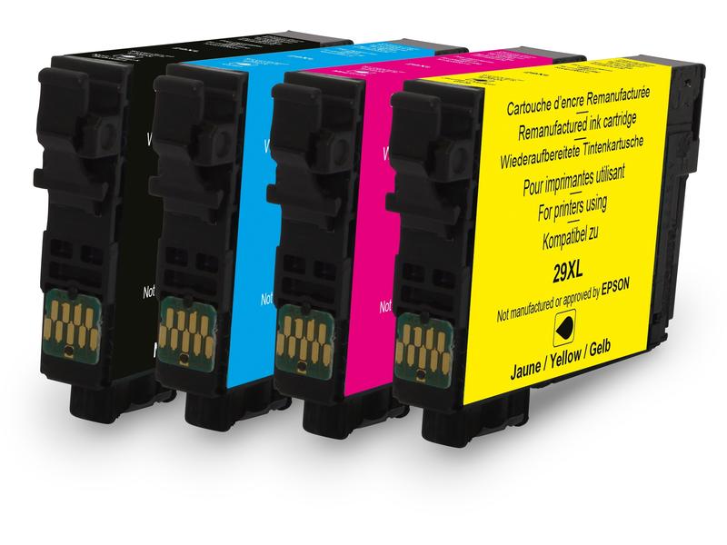 Generic Ink Encre Epson 29 XL Multipack noir/Cyan/Magenta/Yellow
