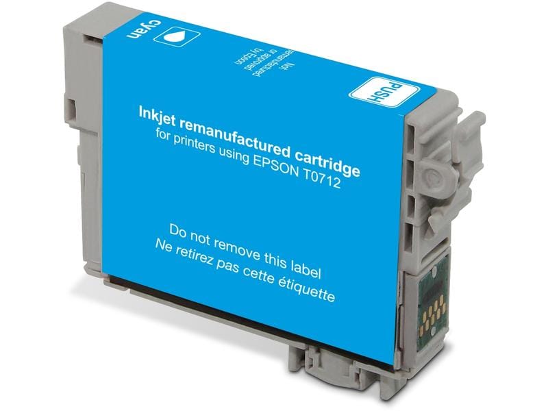 Generic Ink Encre Epson T0712 Cyan