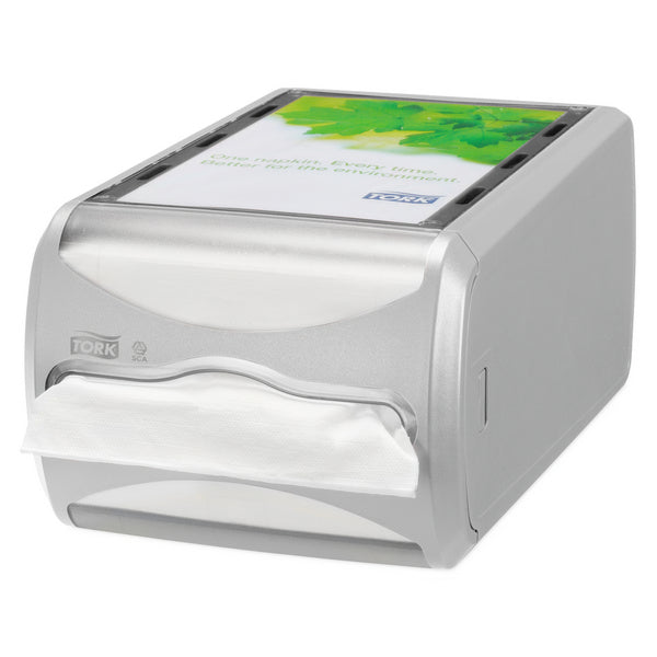 Tork Xpressnap distributeur de serviettes – système N4 - H: 145 l: 191 P: 307 mm - gris clair