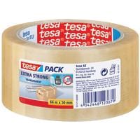 tesa Ruban adhésif Extra Strong 50 mm x 66 m, 1 rouleau Transparent