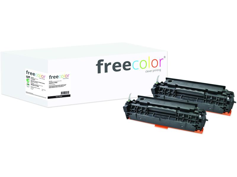 Freecolor Toner HP CC530, (2 pihces) noir