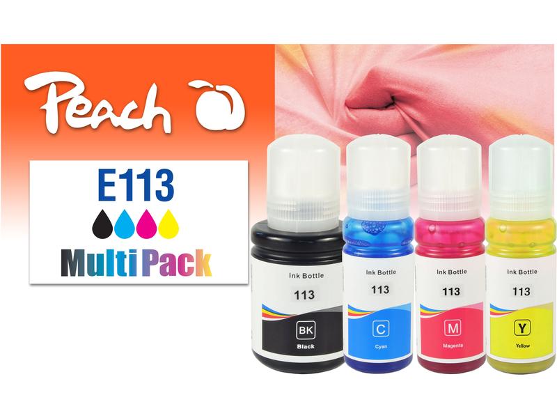 Peach Encre Epson CISS 113 MultiPack C/M/Y/BK
