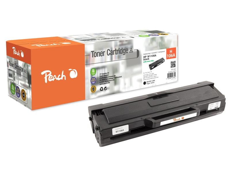 Peach Toner HP No. 106A (W1106A) noir