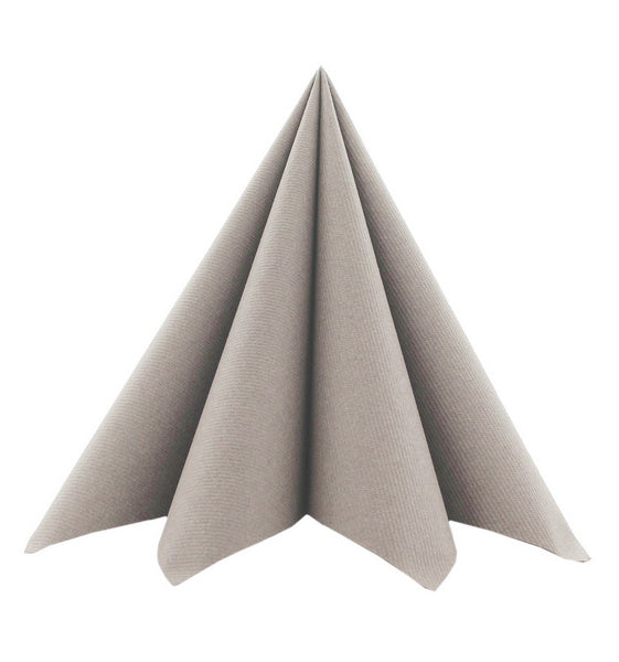 Mank Linclass serviettes - beige grey