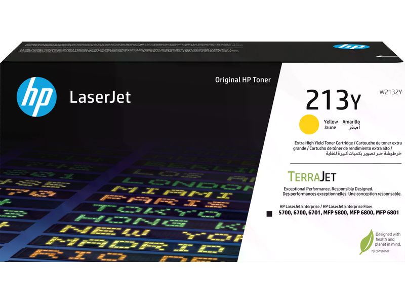 HP Toner 213Y (W2132Y) Yellow
