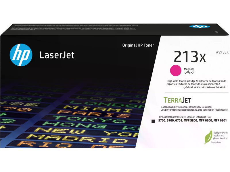 HP Toner 213X (W2133X) Magenta
