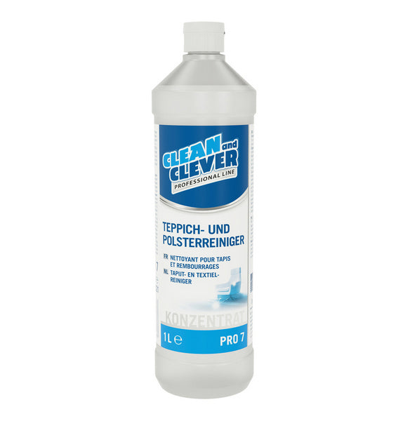 CLEAN and CLEVER nettoyant pour tapis et meubles PRO 7