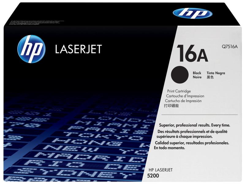 HP Toner Nr. 16A (Q7516A) noir