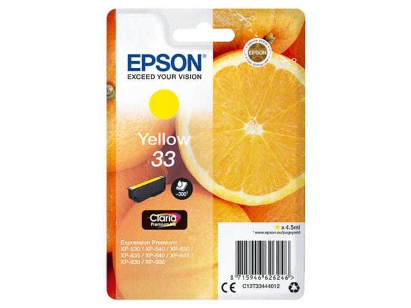 Epson Encre 33 / T33444012 Yellow