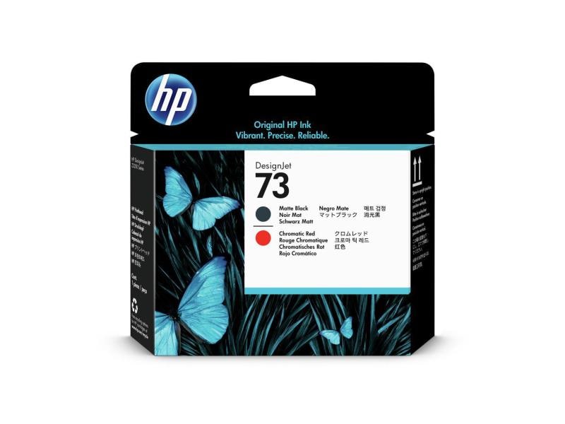 HP Tête d'impression Nr. 73 (CD949A) Chromatic Red/Matte Black