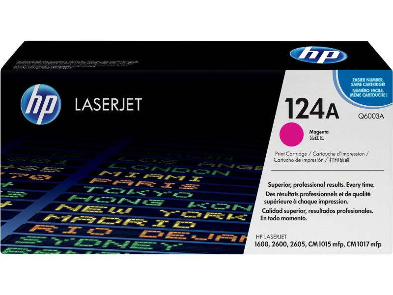 HP Toner Nr. 124A (Q6003A) Magenta