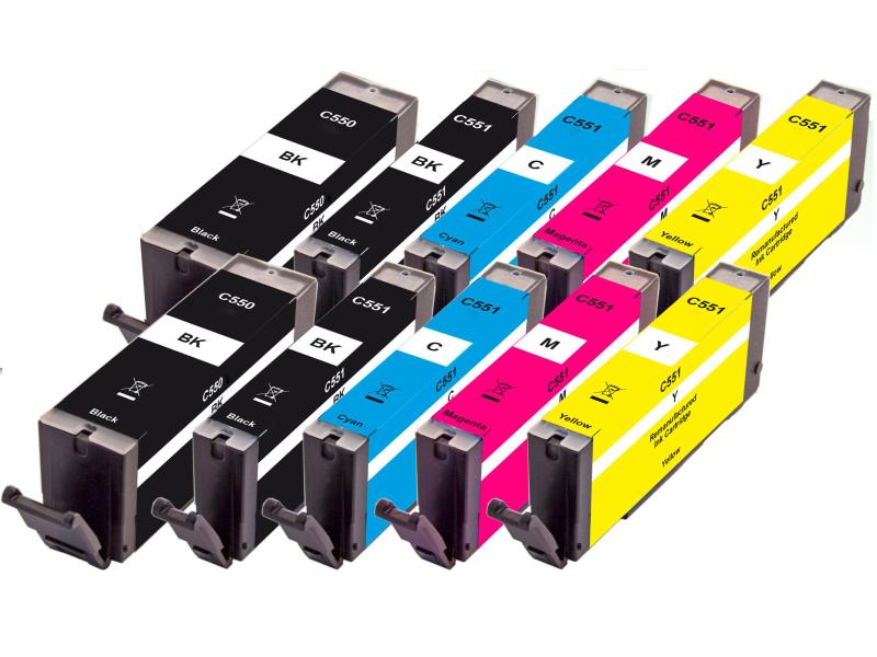Peach Kits d'encre Canon PGI-550 / CLI-551