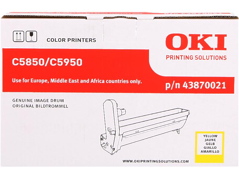OKI Tambour 43870021 Yellow