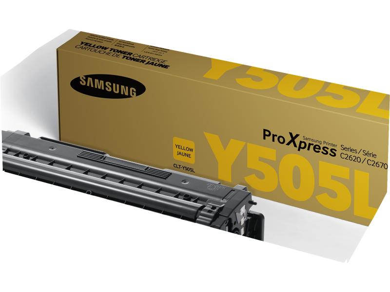 Samsung by HP Toner CLT-Y505L / SU512A Yellow