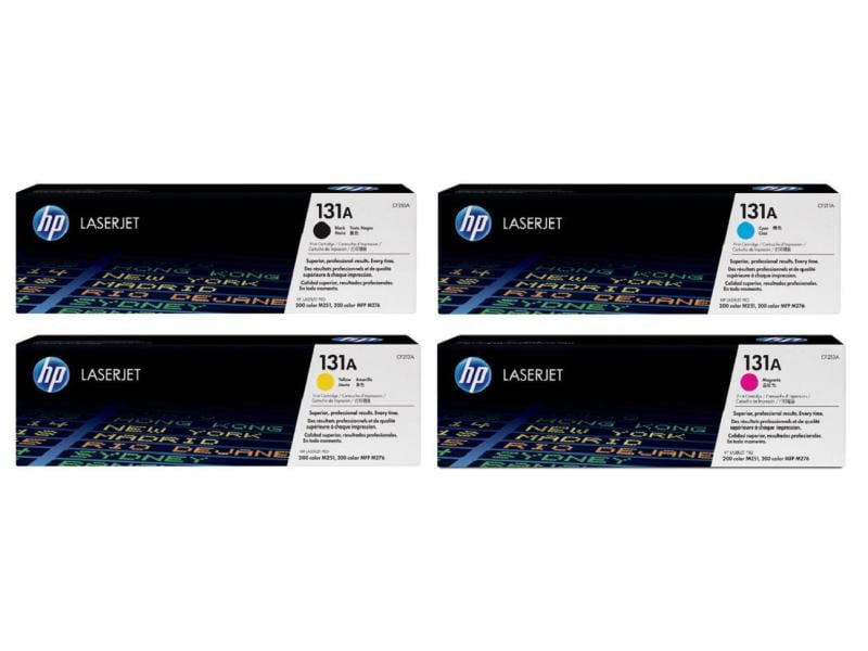 HP Kits arc-en-ciel Nr. 131A (CF210A-CF213A) BL/C/M/Y
