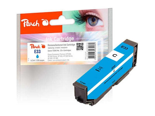 Peach Encre Epson No. 33 / T3342 Cyan