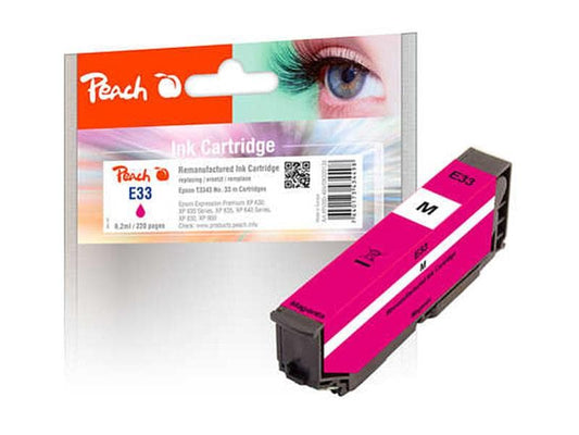 Peach Encre Epson No. 33 / T3343 Magenta