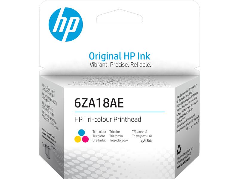 HP Tête d'impression 6ZA18AE Cyan/Magenta/Yellow