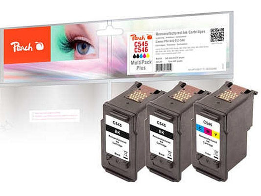 Peach Encre Canon PG-545/CL-546 2x BK, 1x Color