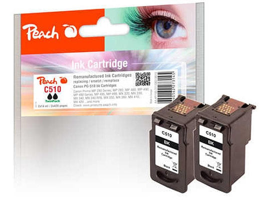 Peach Encre Canon PG-510 2x Black