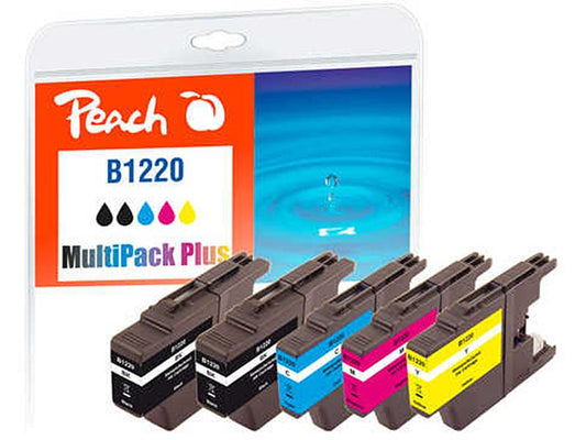 Peach Encre Brother LC-1120 2x BK, 1x chaque C,M,Y