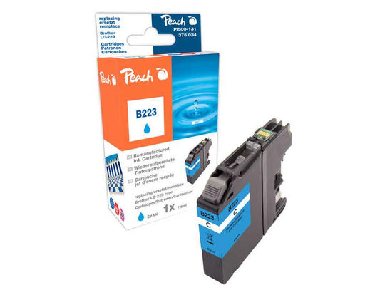 Peach Encre Brother LC-223 Cyan
