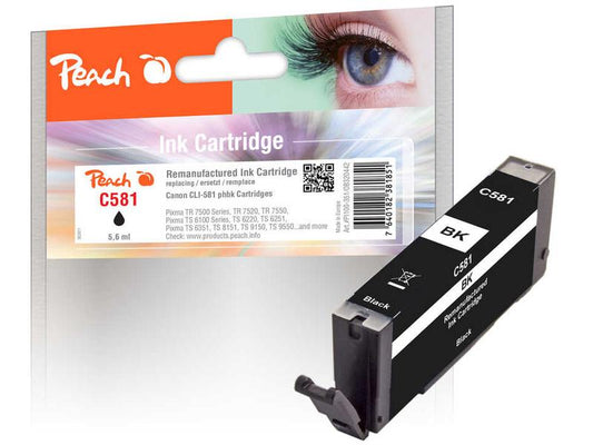 Peach Encre Canon PGI-581 Photo Black