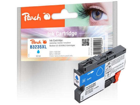 Peach Encre Brother LC-3235XL Cyan