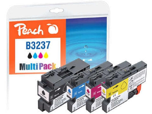 Peach Encre Brother LC-3237 BK, C, M, Y
