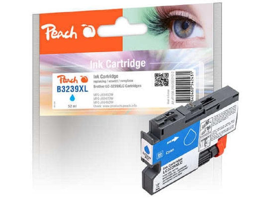 Peach Encre Brother LC-3239XL Cyan