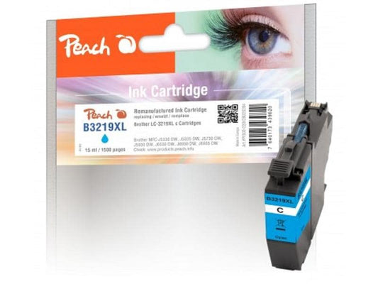 Peach Encre Brother LC-3219XL Cyan