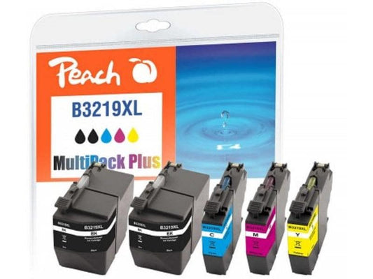 Peach Encre Brother LC-3219XL 2 x BK, C, M, Y
