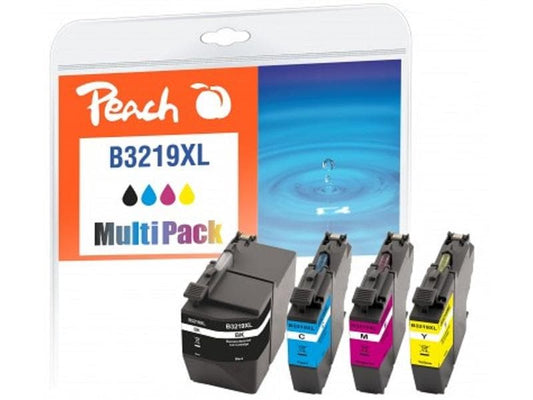 Peach Encre Brother LC-3219XL BK, C, M, Y