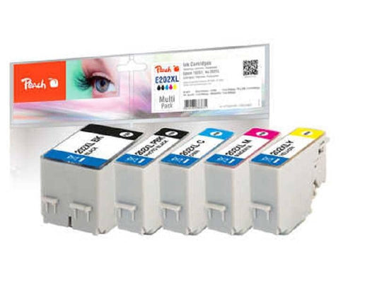 Peach Encre Epson  No 202XL (T02G7) 1x BK, PBK, C, M, Y