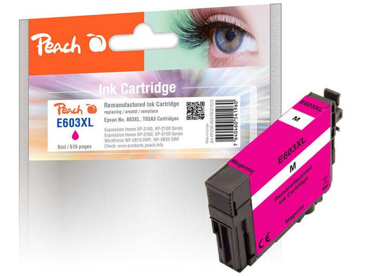 Peach Encre Epson No 603XL (T03A3) Magenta