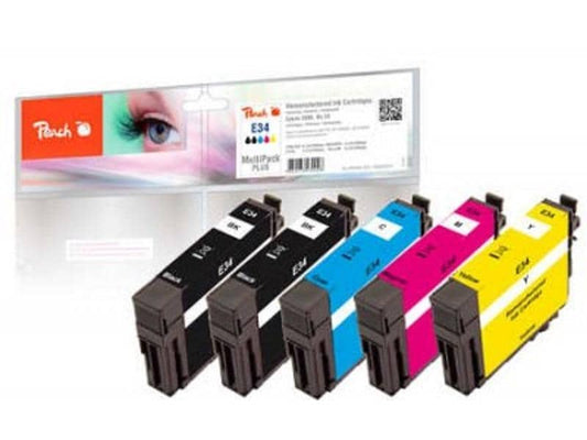 Peach Encre Epson No 34 2x BK, C, M, Y