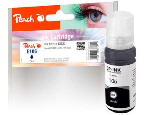 Peach Encre Epson 106 (C13T00R140) noir