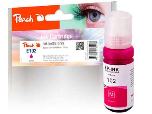 Peach Encre Epson 102 (C13T03R340) Magenta