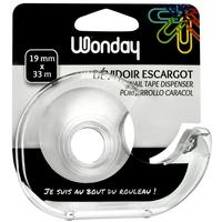 Büromaterial Dévidoir de table Wonday 19 mm x 33 m, Transparent
