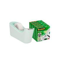 Scotch Dévidoir de table C-18 Menthe Comprend 4 rouleaux de ruban adhésif
