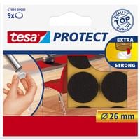 tesa Echelle de pied de chaise Protect Ø 26 mm 9 pièces, Brun
