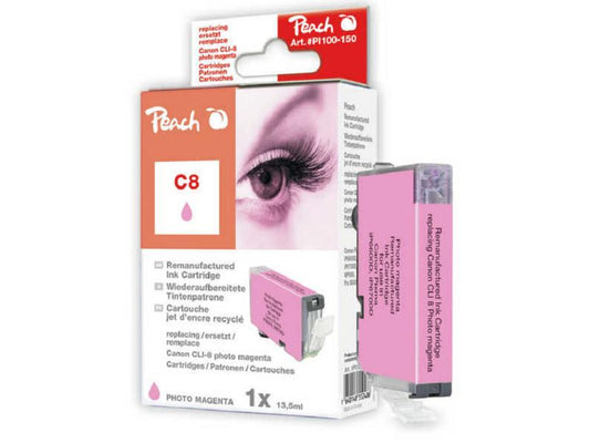 Peach Encre Canon CLI-8 Photo Magenta